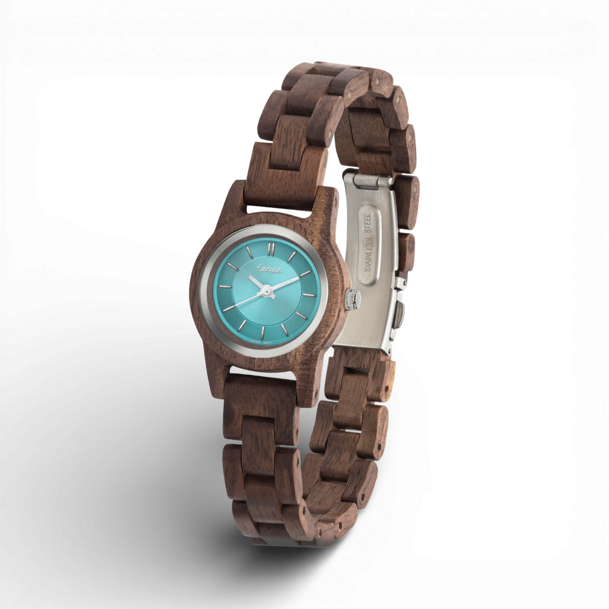 Walnut/Teal