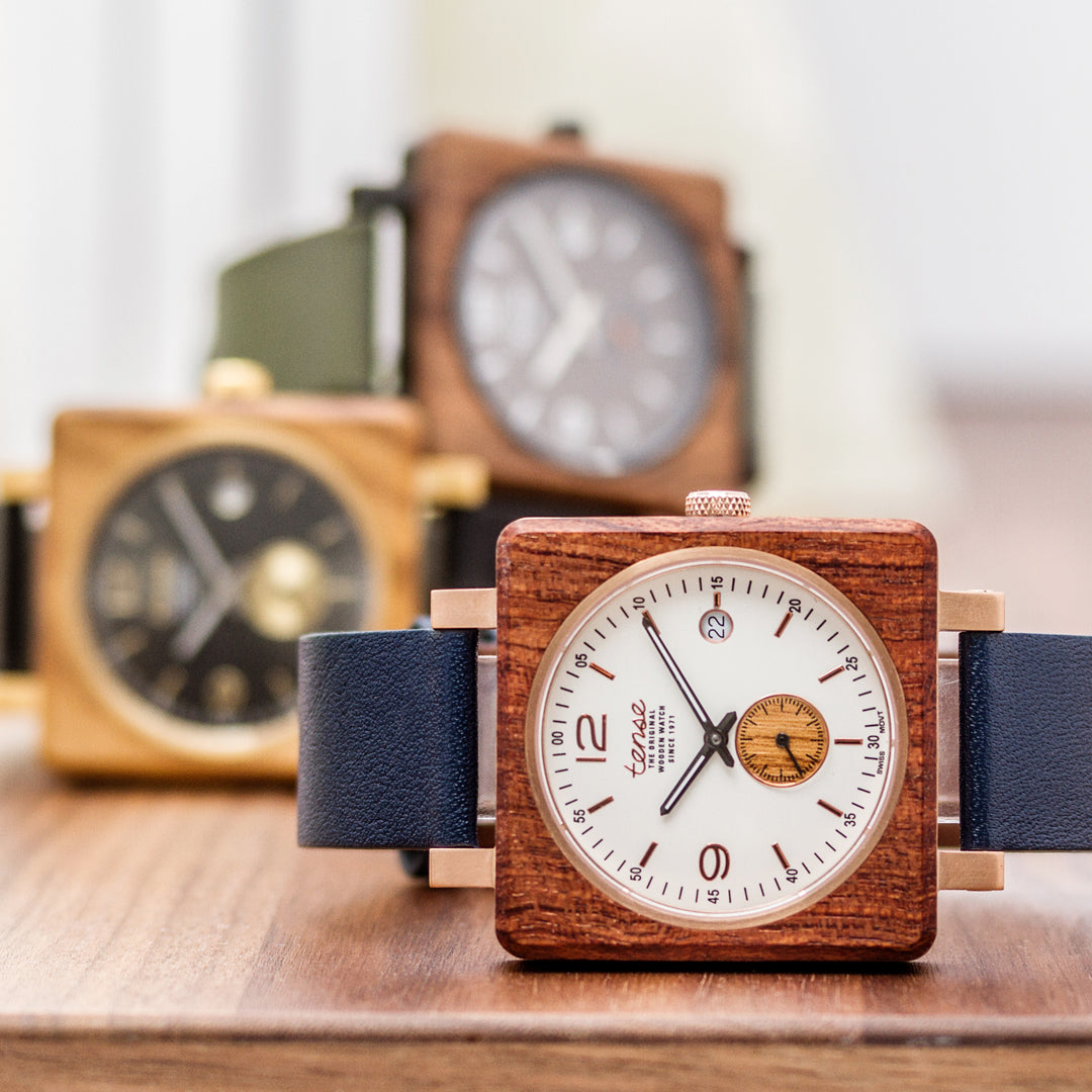 時計 V. Whiskey (Natural) | 22mm/20mm | SHORT Vermont Premium Leather